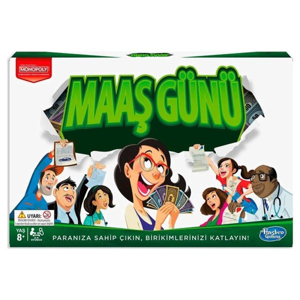 Hasbro Gaming Monopoly Maaş Günü Oyun Takımları Fiyatı