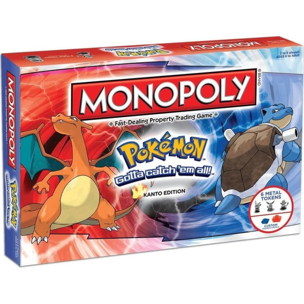 Hasbro Gaming Monopoly: Pokemon Kanto Edition (İngilizce) Oyun Takımları Fiyatı
