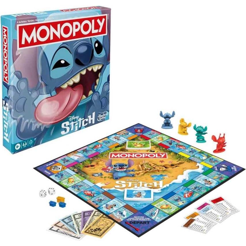 Hasbro Gaming Monopoly Stitch Kutu Oyunu G0388 - Çok Renkli Diğer Fiyatı