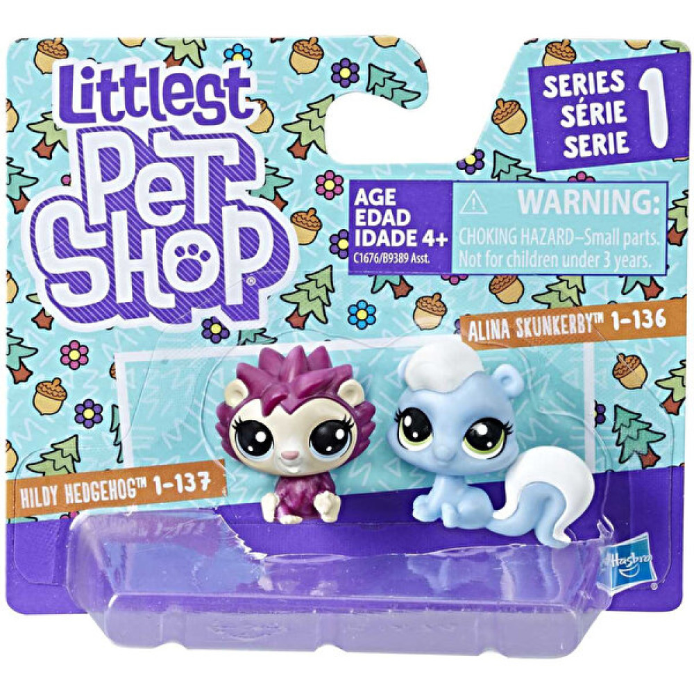 Hasbro Littlest Pet Shop İkili Miniş Hildy Hedgehog & Alina Skunekerby Oyuncak Fiyatı