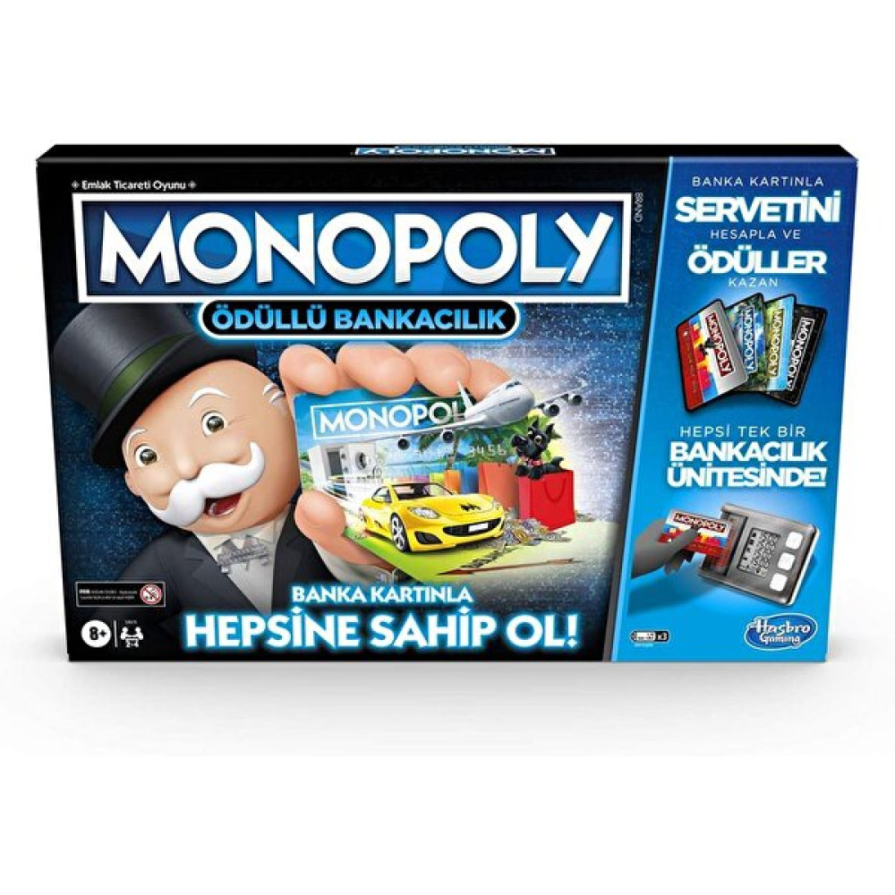 Hasbro Monopoly Ödüllü Bankacılık E8978 Yetişkinler İçin Oyunlar Fiyatı