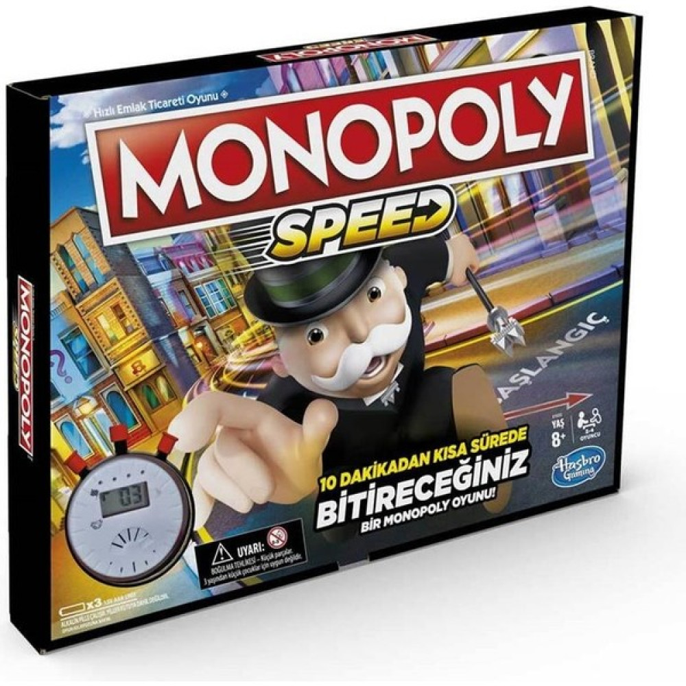 Hasbro Oyun E7033 Monopoly Speed Oyun Takımları Fiyatı