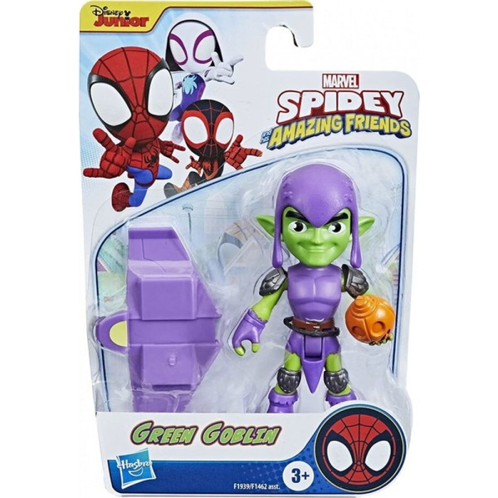 Hasbro Spidey And His Amazing Friends Figür Green Goblin - F1462-F1939 Oyuncak Fiyatı