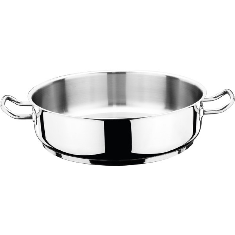 Hascevher Horeca 40x12 Çift Kulp Tava - 40 x 12 cm Tavalar Fiyatı