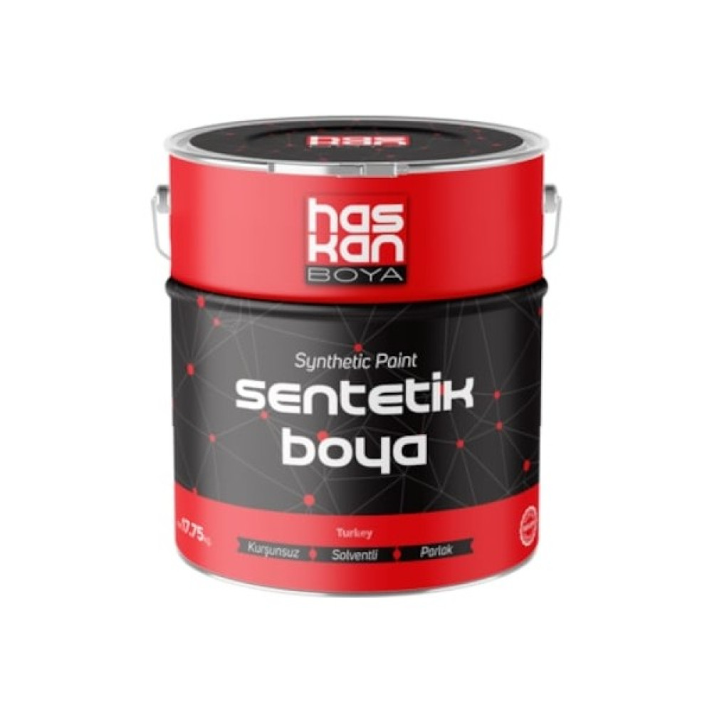 Haskan Boya Sentetik Yağlı Boya 1/1 - Antrasit İç Cephe Duvar Boyası Fiyatı