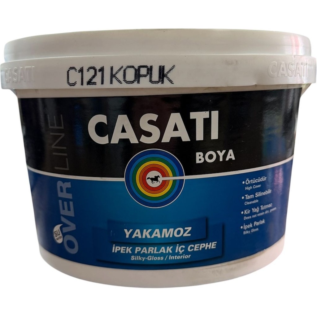 Haskan Dyo Casati Yakamoz Ipek Parlak Boya 2,5lt - Fıstık İç Cephe Duvar Boyası Fiyatı