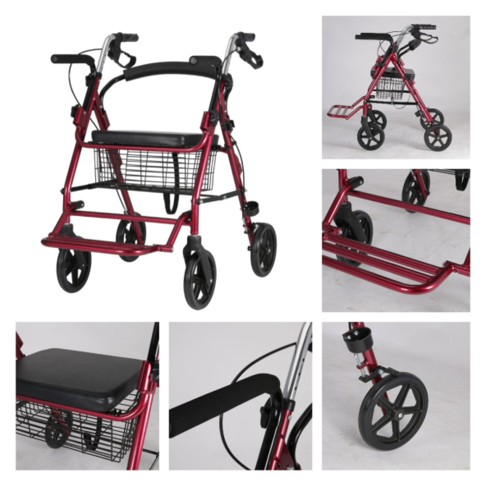 Haspet Dy049151l Aluminyum Katlanabilir Rollator Yurutec 3'U 1 Arada Ortopedik Ürünler Fiyatı