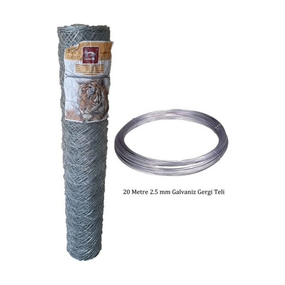 Hastel Bahçe Çit Teli 1 mt Yükseklik 20 Metre Uzunluk (1 mm Kalınlık) Gerdirme Dahil Oto Boyaları Fiyatı