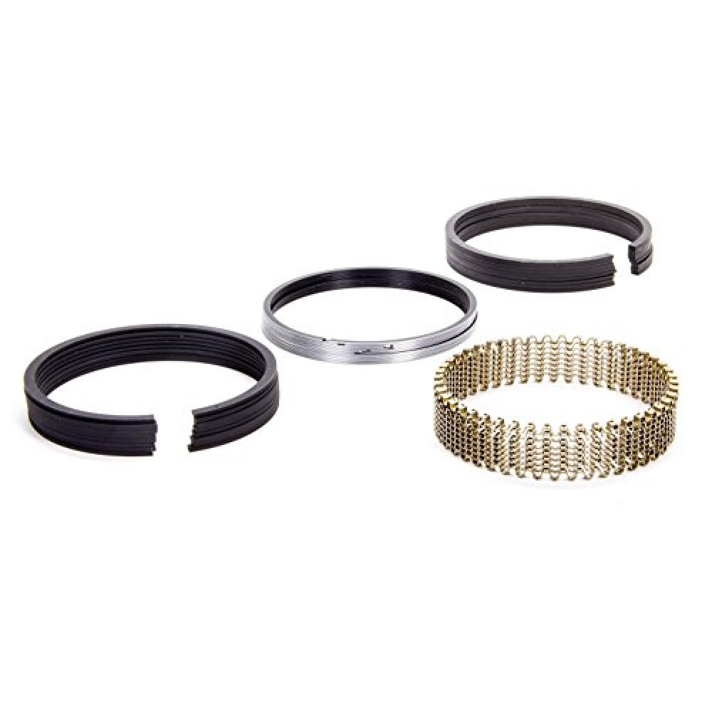 Hastings Piston Rings, 4.030 in Bore, 5/64 x 5/64 x 3/16 in Thick, Standard Tension, Iron, 8 Cylinder, Kit
