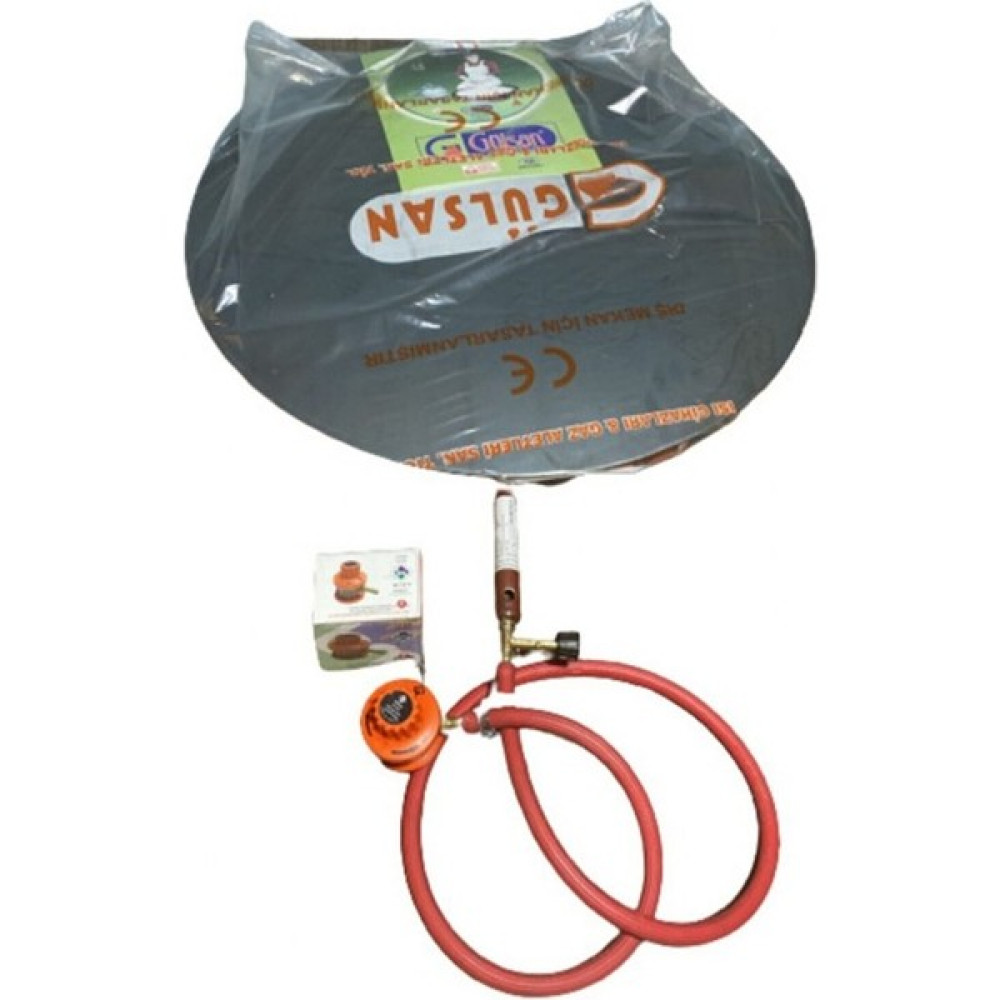 Hasucel Tüplü Sac Ocak 60 cm Dedantörlü Set Kavurma Gözleme Ekmek Yufka Sacı Mangal & Barbekü Malzemeleri Fiyatı