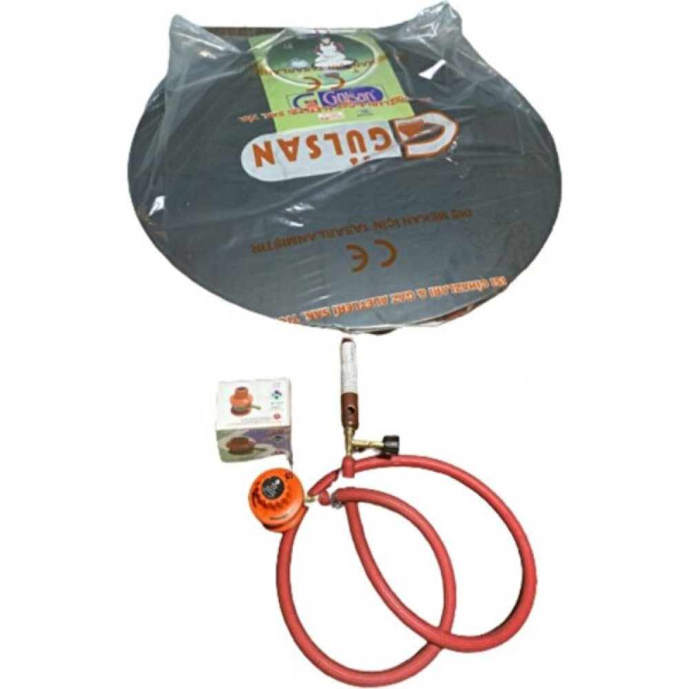 Hasucel Tüplü Sac Ocak 70 cm Dedantörlü Set Kavurma Gözleme Ekmek Yufka Sacı Mangal & Barbekü Malzemeleri Fiyatı
