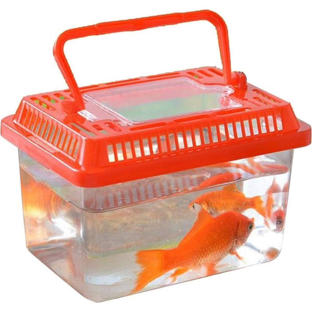 Hasyılmaz Betta Kabı 18X11X13CM - Mika Kaplumbağa Balık Taşıma Kabı - Beyaz Evcil Hayvan Ürünleri Fiyatı