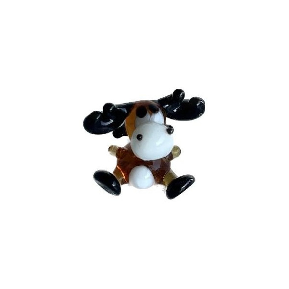 Hasyılmaz El Yapımı Mini Murano Cam Geyik Biblo A122-02 - 1 - Renkli Biblo Fiyatı