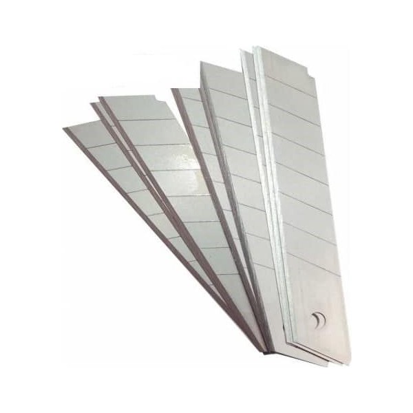 Hasyılmaz Falçata Bıçak Ağzı 18X0,60MM 10 Adet - Maket Bıçağı Yedeği Diğer Fiyatı