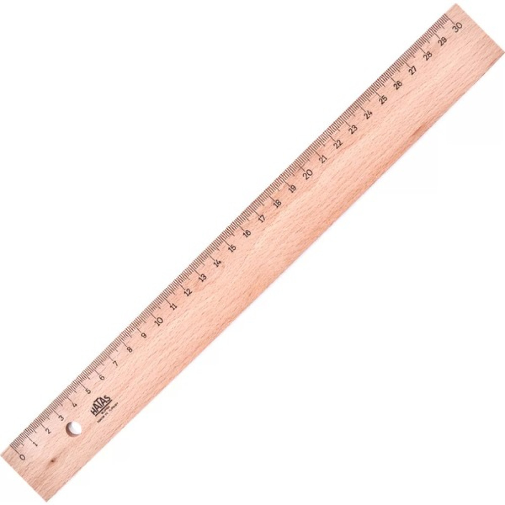 Hatas Tahta Cetvel Takviyesiz 30 cm 0035 Oto Boyaları Fiyatı