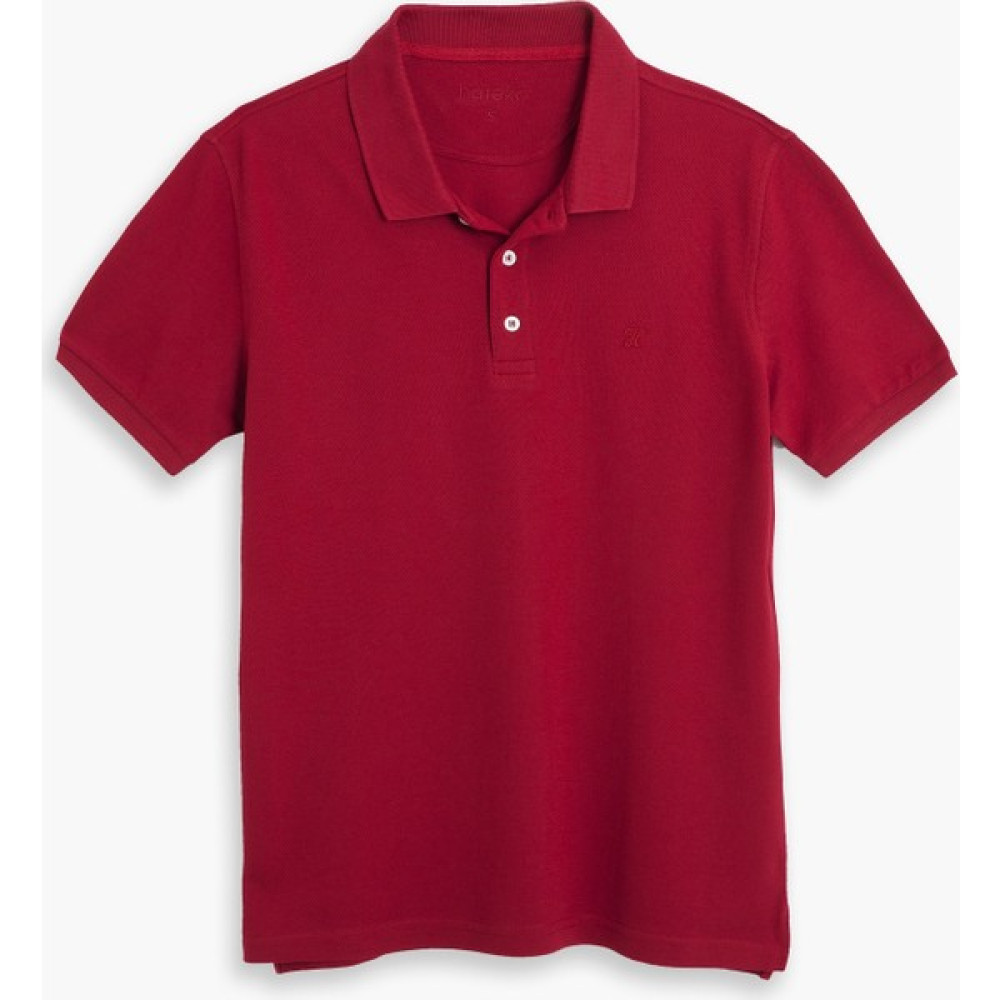 Hateko Erkek Pamuk Kırmızı Klasik Kesim Polo Yaka Tişört Erkek T-shirt Fiyatı