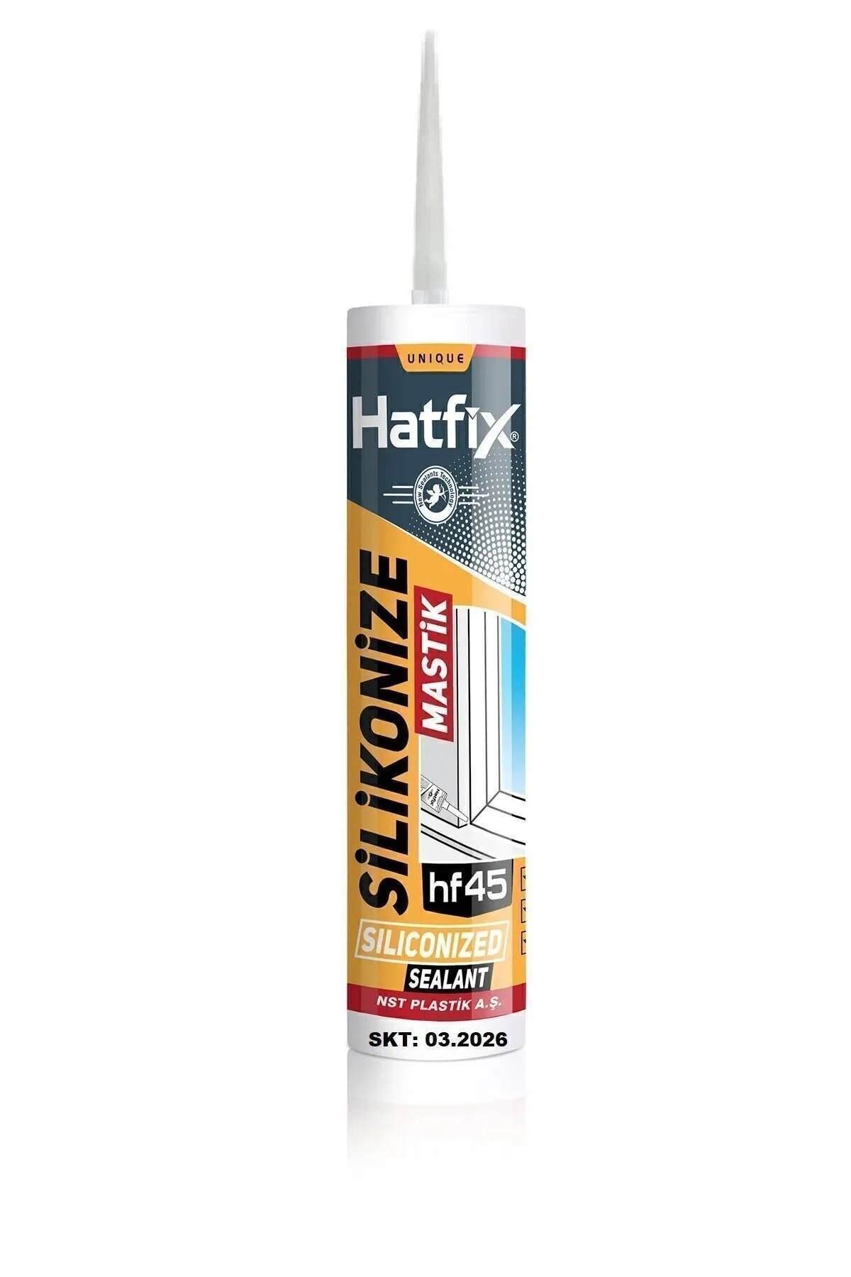 Hatfix Silikonize Beyaz Mastik 450gr (hf-450)" Silikon Fiyatı