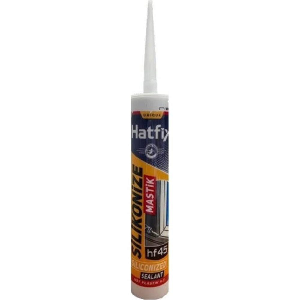 Hatfix Silikonize Mastik 450GR - 450 gr Beyaz Nalburiye & Hırdavat Fiyatı