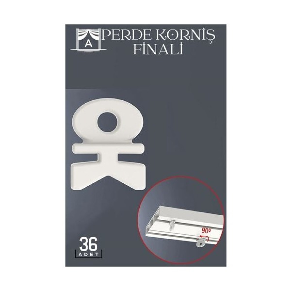Hatiç Store Transformacion Perde Korniş Finali Sonu 36 Adet Craftme Design 718404 Perde Aksesuarı Fiyatı