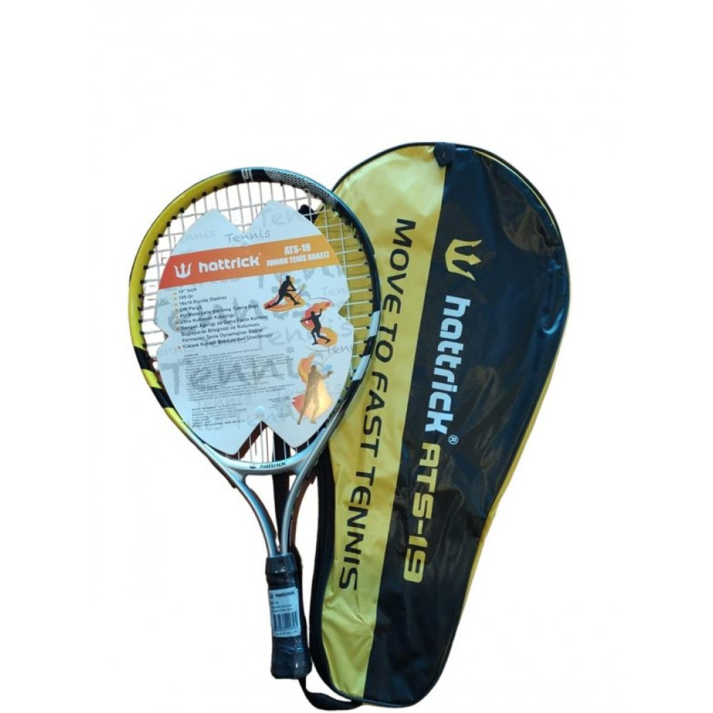 Hattrıck Ats19 Junıor Tenıs Raketı 19 Inch 195Gr Sarı Sıyah Tenis & Badminton Fiyatı