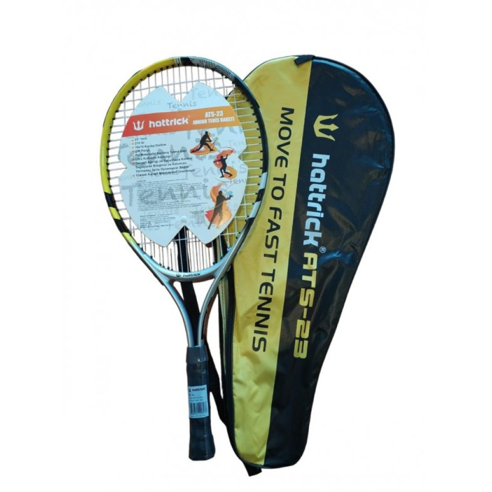 Hattrıck Ats23 Junıor Tenıs Raketı 23 Inch 215Gr Sarı Sıyah Tenis & Badminton Fiyatı