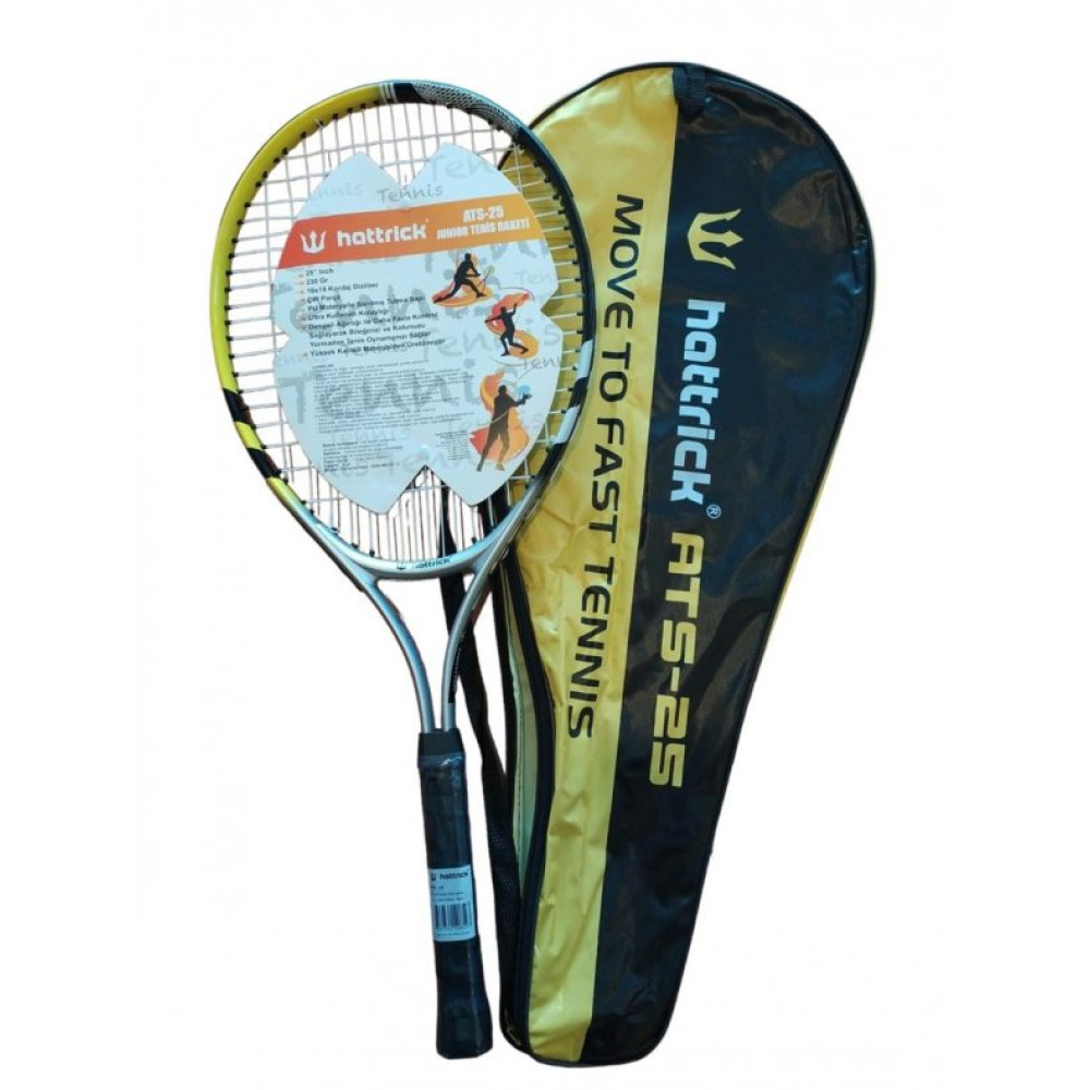 Hattrıck Ats25 Junıor Tenıs Raketı 25 Inch 230Gr Sarı Sıyah Tenis & Badminton Fiyatı