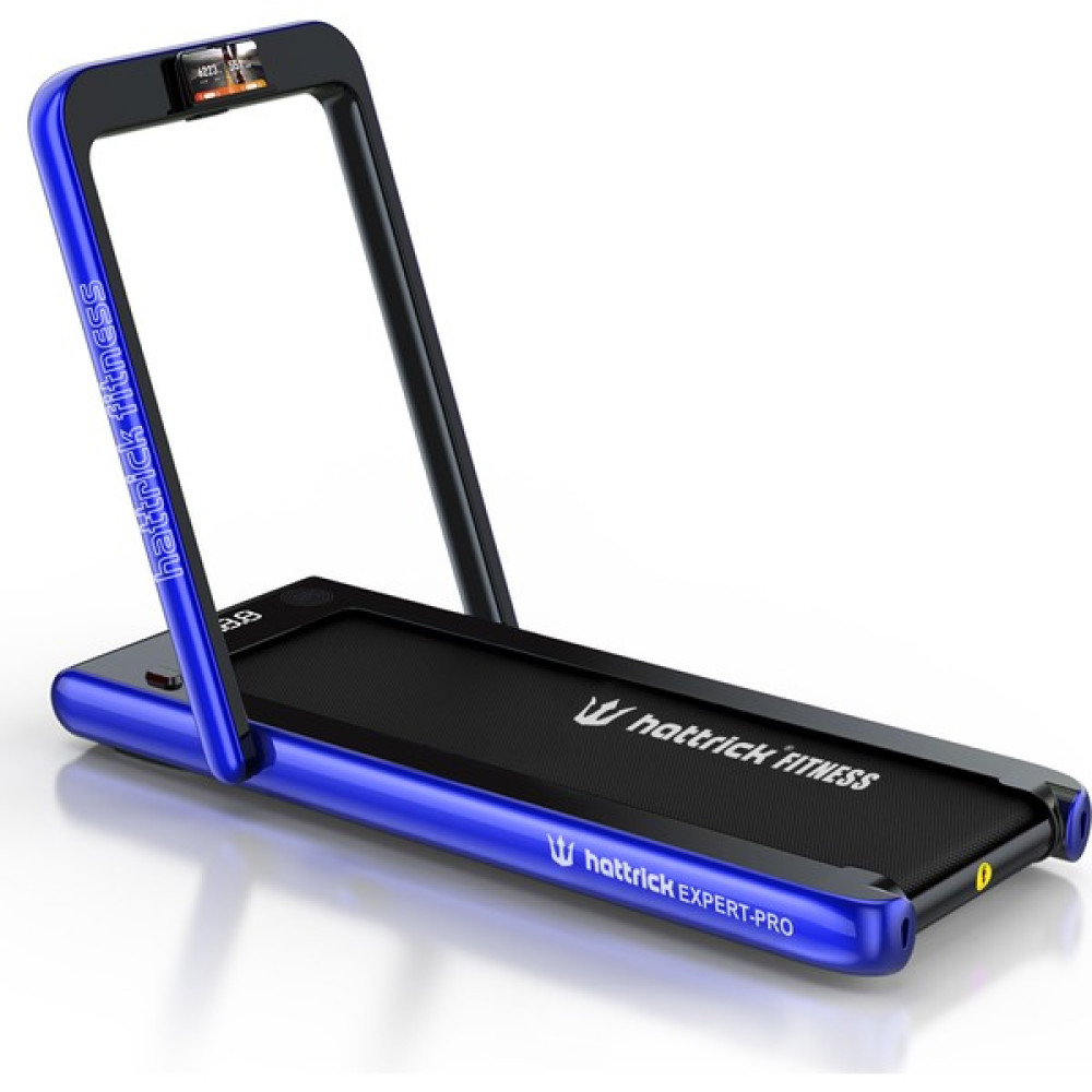 Hattrick Expert Pro Yeni Nesil Koşu Bandı Mavi 3 HP Walkingpad Koşu Bantları Fiyatı