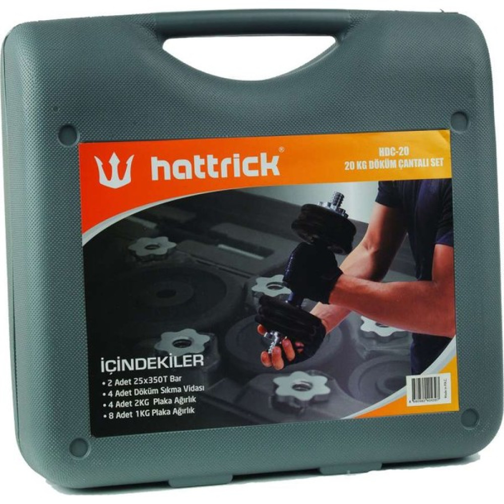 Hattrick Hdc20 Döküm Çantalı Set 20Kg Dambıllar & El / Ayak Ağırlıkları Fiyatı