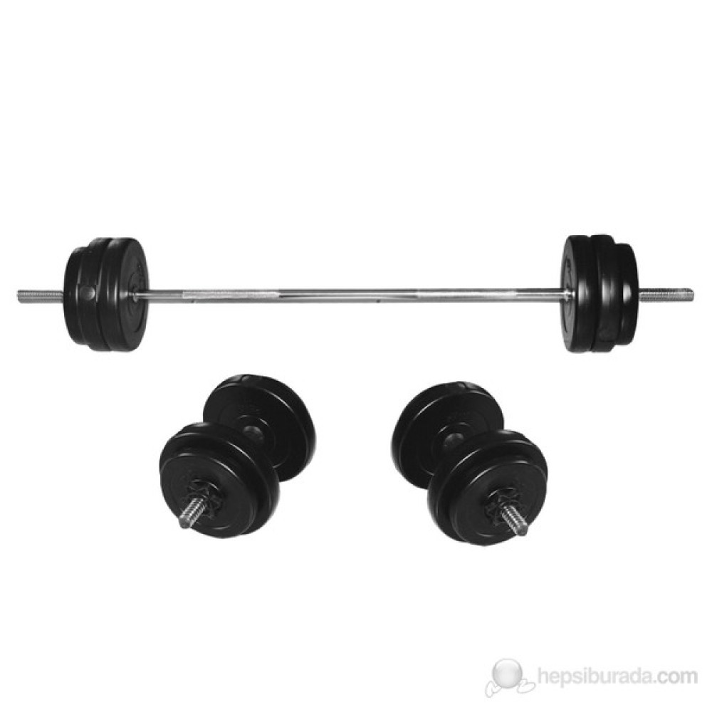 Hattrick (HDS-40) 50 kg. Plastik Kaplı Dambıl Set Dambıllar & El / Ayak Ağırlıkları Fiyatı
