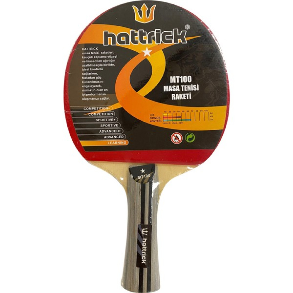 Hattrick MT100 Masa Tenisi Raketi Tenis & Badminton Fiyatı