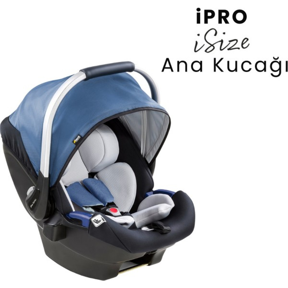 Hauck I-Pro Baby I-Size Ana Kucağı - Blue Denim Ana Kucağı Fiyatı