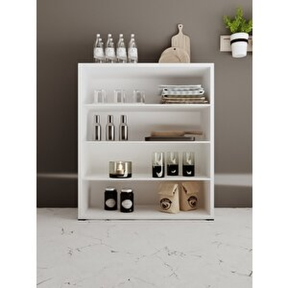 Haus Modüler 4 Raflı Açık Ayakkabılık Ayakkabı Saklama Kutusu Fiyatı