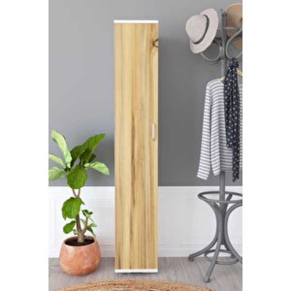 Haus Modüler 6 Bölmeli Tek Kapaklı Dolap Meşe Banyo Dolabı / Mobilyası Fiyatı