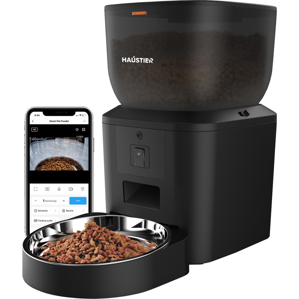 Haustier QQ025 Kameralı Akıllı Kedi Köpek Otomatik Mama Kabı, 480P Kamera, Gece Görüşlü, Tuya App-Wifi Uzaktan Kontrol, Sesle Çağırma, 4lt Hazne, M... SSD / Solid State Drive Fiyatı