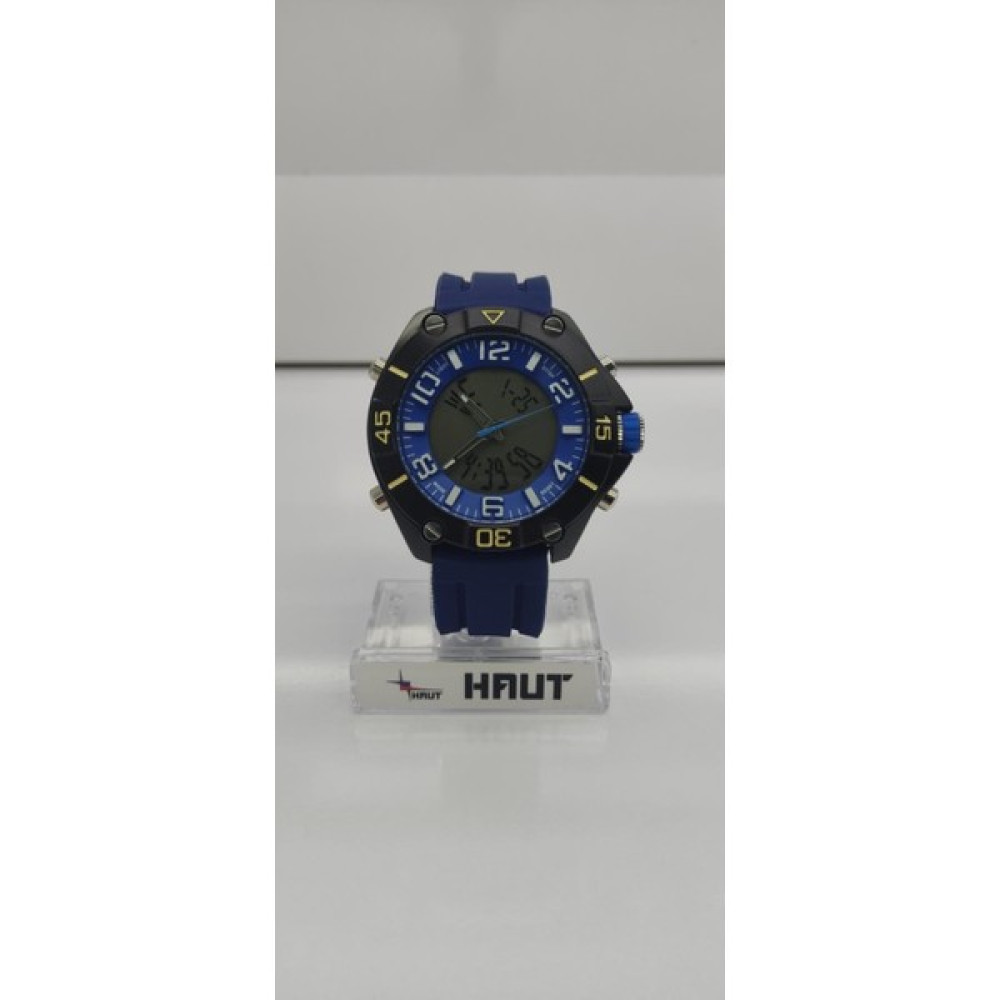 HAUT Erkek Kol Saati Silikon Kayış Su Geçirmez Outdoor - G-Shock - Mavi Kol Saatleri Fiyatı