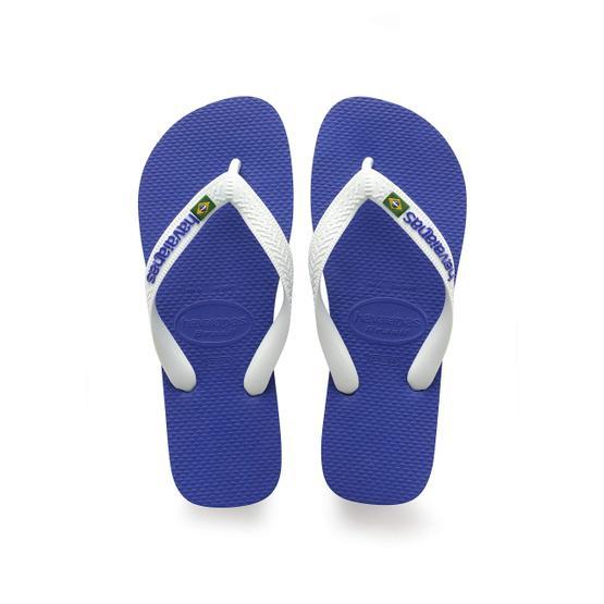 Havaianas 2711 Brasıl Logo Mavi Erkek Çocuk Ev Terliği