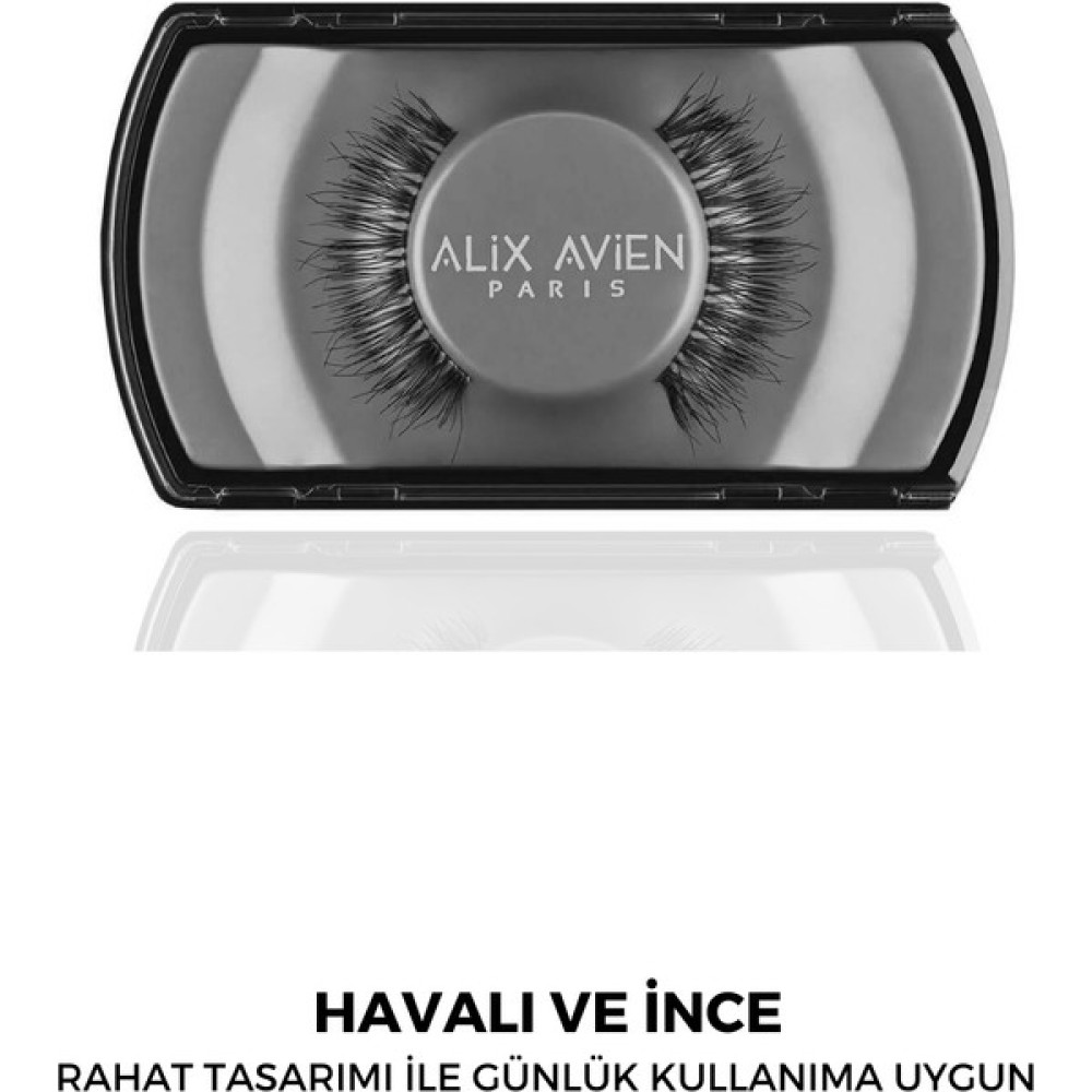 Havalı ve İnce Görünüm - Doğal Takma Kirpik - Lash 9 Takma Kirpik Ürünleri Fiyatı