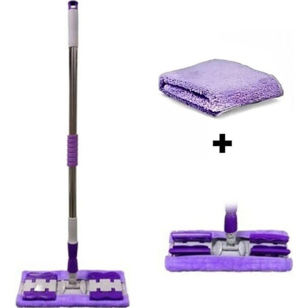 Havana Mor Teleskopik Mandallı Mikrofiber Sihirli Mop Yüzey Temizleyici Temizlik Malzemeleri Fiyatı