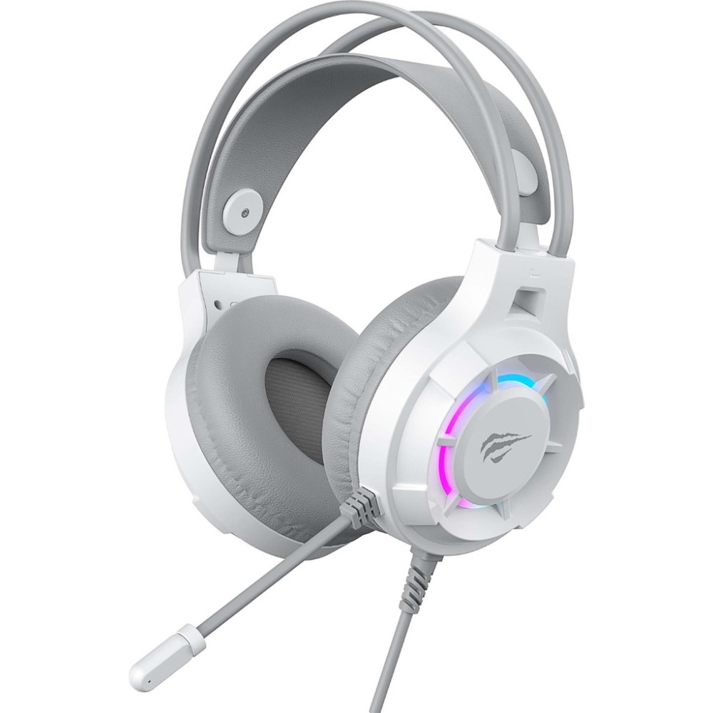 Havit Gamenote H2049D Rgb Işıklı 3.5mm Gaming Kablolu Oyuncu Kulaklığı - Mikrofonlu, 50MM Sürücü - Beyaz Kulak Üstü Kulaklık Fiyatı