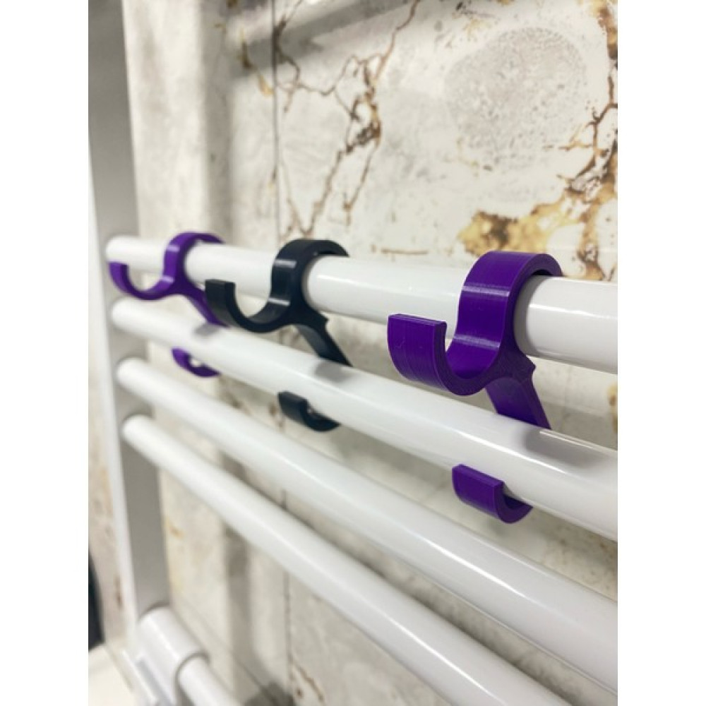 Havlupan askısı ve banyo askısı 4 adet - Siyah Banyo Askılık Fiyatı