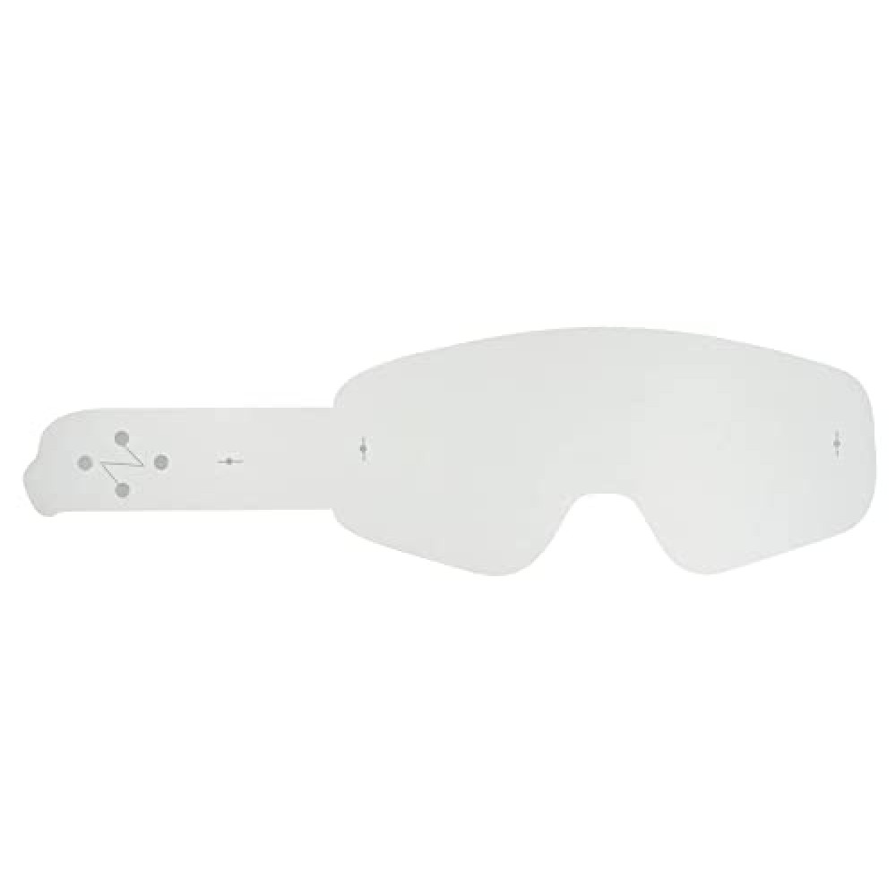 Havoc Racing Infinity Tear-Offs - Designed for Havoc Infinity Goggles Only - Maintain a Clear Vision in the Toughest Riding Conditions - Clear Protective Racing Tearoffs (Pack of 25)