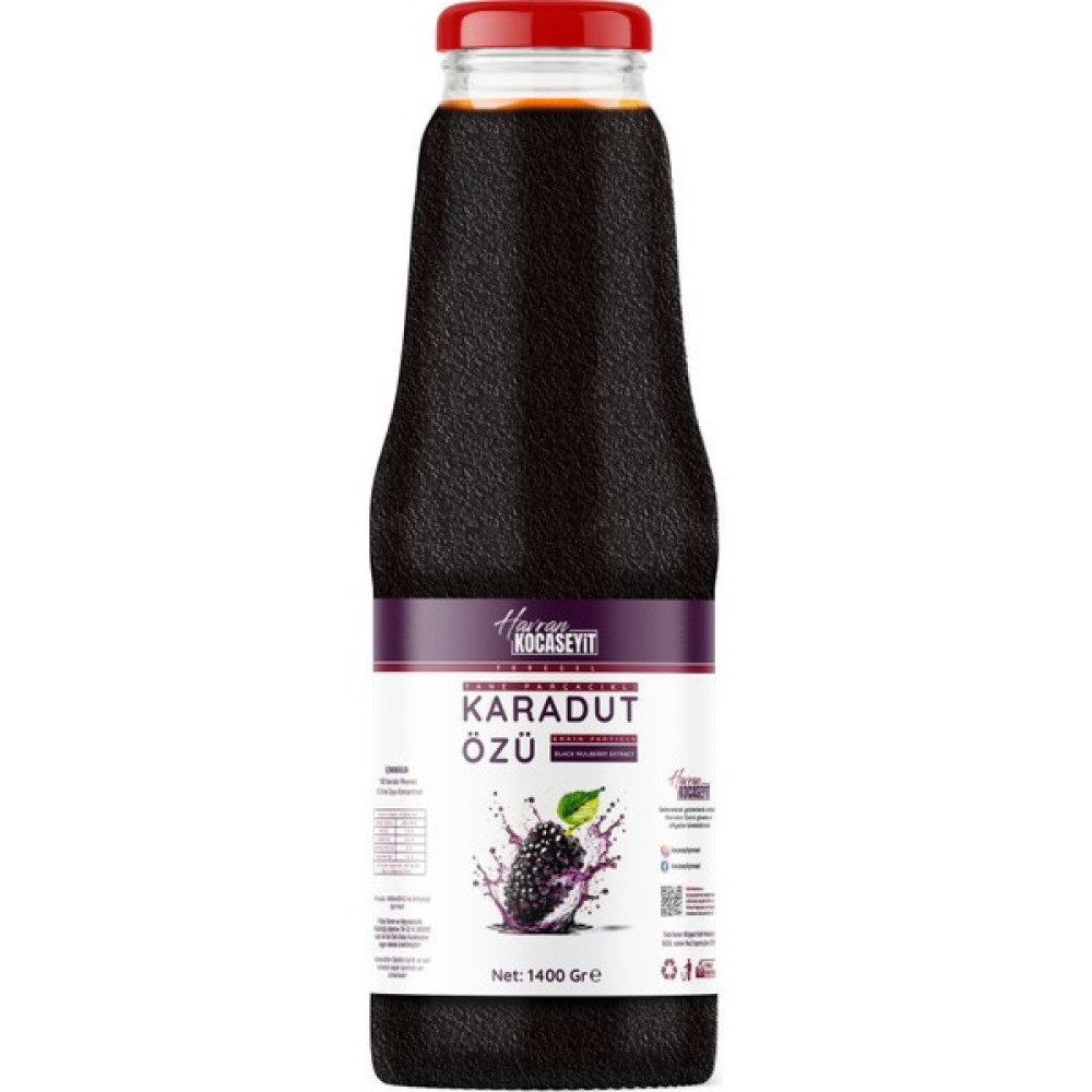 Havran Kocaseyit Tane Parçacıklı Karadut Özü 1,4 kg - 1,4 lt Diğer Fiyatı