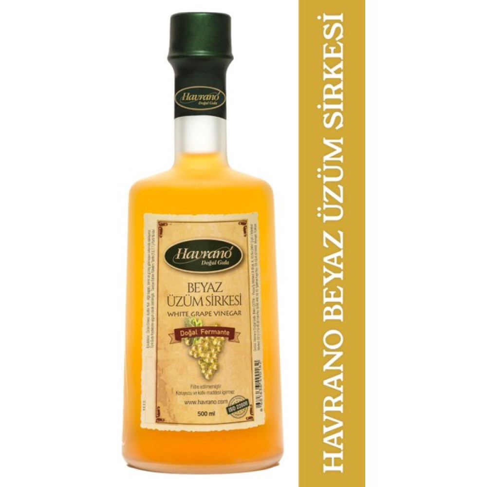 Havrano %100 Doğal Fermente Beyaz Üzüm Sirkesi 500Ml Oto Boyaları Fiyatı