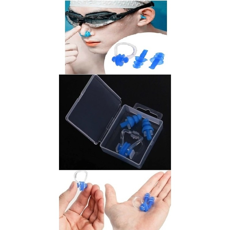 Havuz Seti Silikon Ergonomik Kulak Tıkacı ve Burun Tıkacı Dalış & Yüzme Malzemeleri Fiyatı