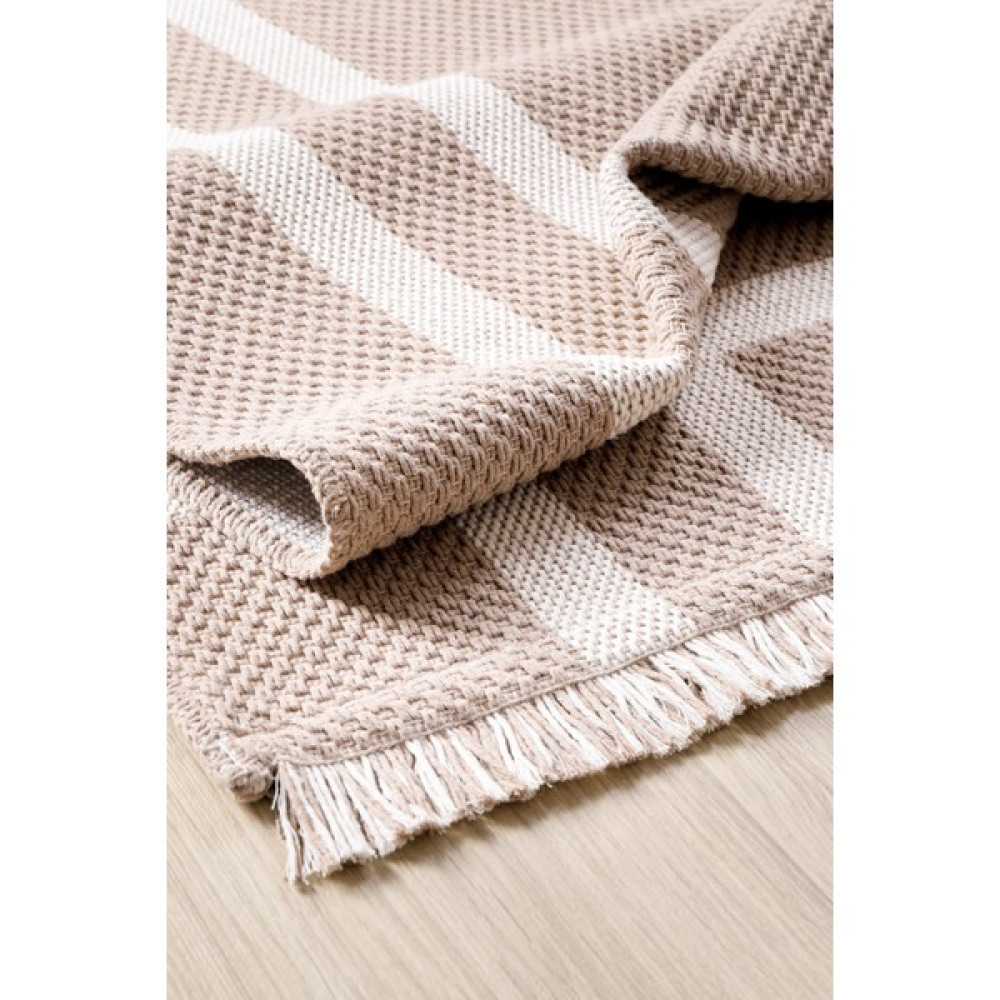 Havvana Home Kaymaz Tabanlı Modern Dokuma Kilim Sisal Halı Çamaşır Makinasında Yıkanabilir Halı - Bej - Krem - 160 x 230 cm Kilim Fiyatı
