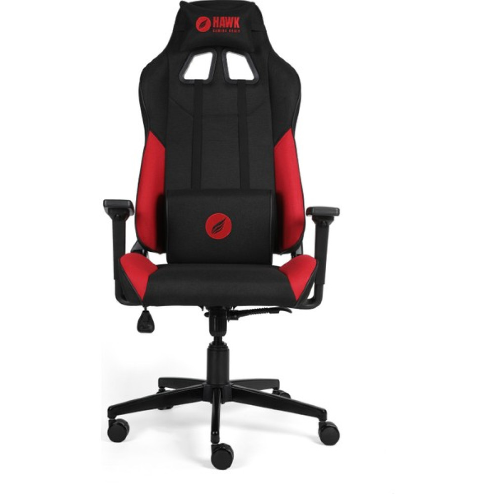 Hawk Gaming Chair Fab C Serisi Kumaş Oyuncu Koltuğu - Siyah - Kırmızı Çalışma Koltuğu Fiyatı