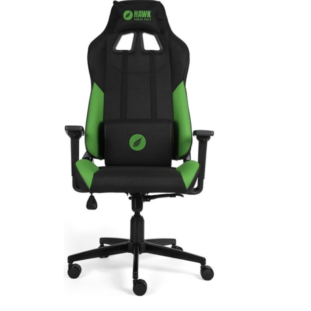 Hawk Gaming Chair Fab C Serisi Kumaş Oyuncu Koltuğu - Siyah - Yeşil Çalışma Koltuğu Fiyatı