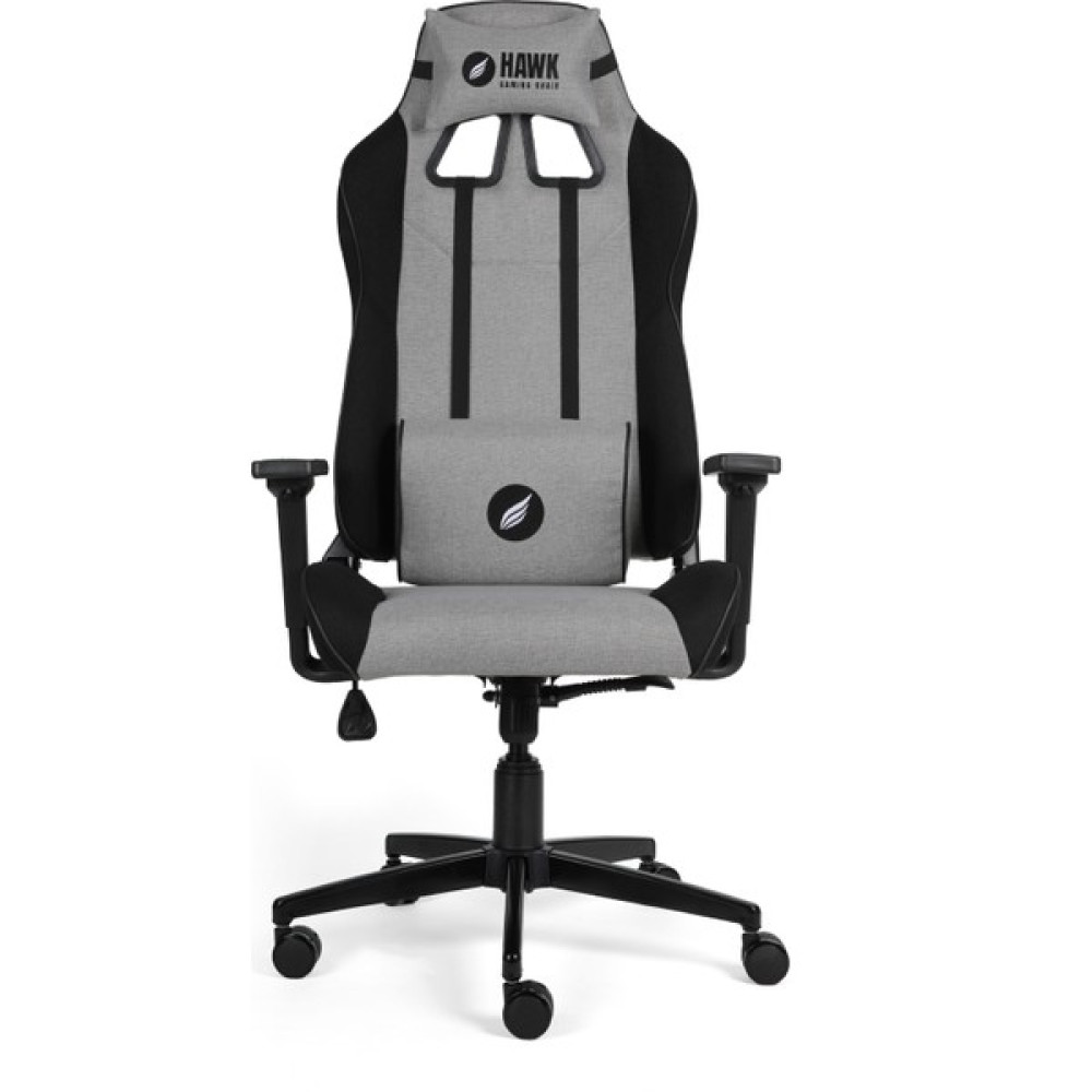 Hawk Gaming Chair Fab V2 Kumaş Oyuncu Koltuğu - Gri - Siyah Çalışma Koltuğu Fiyatı