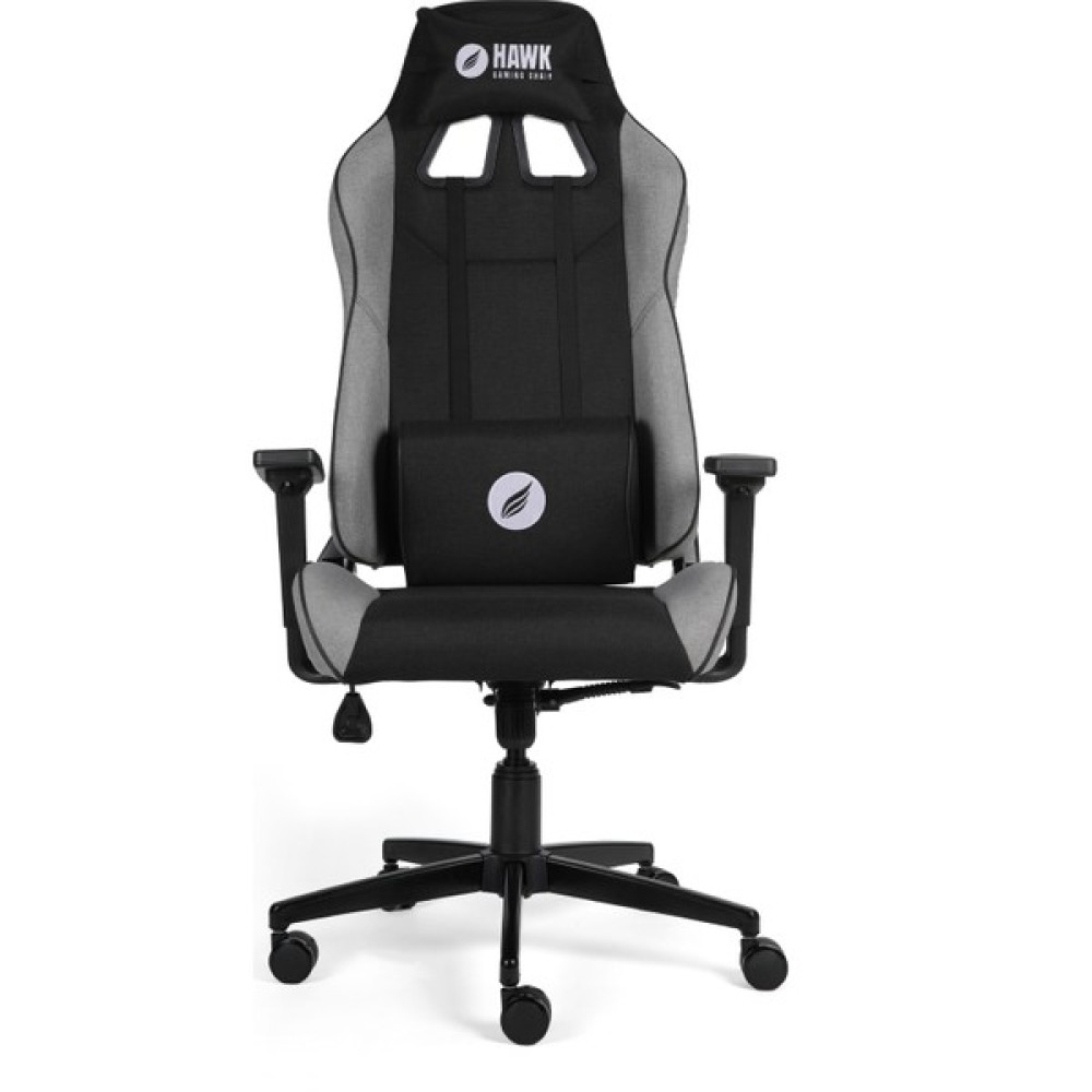Hawk Gaming Chair Fab V3 Kumaş Oyuncu Koltuğu - Siyah - Gri Çalışma Koltuğu Fiyatı