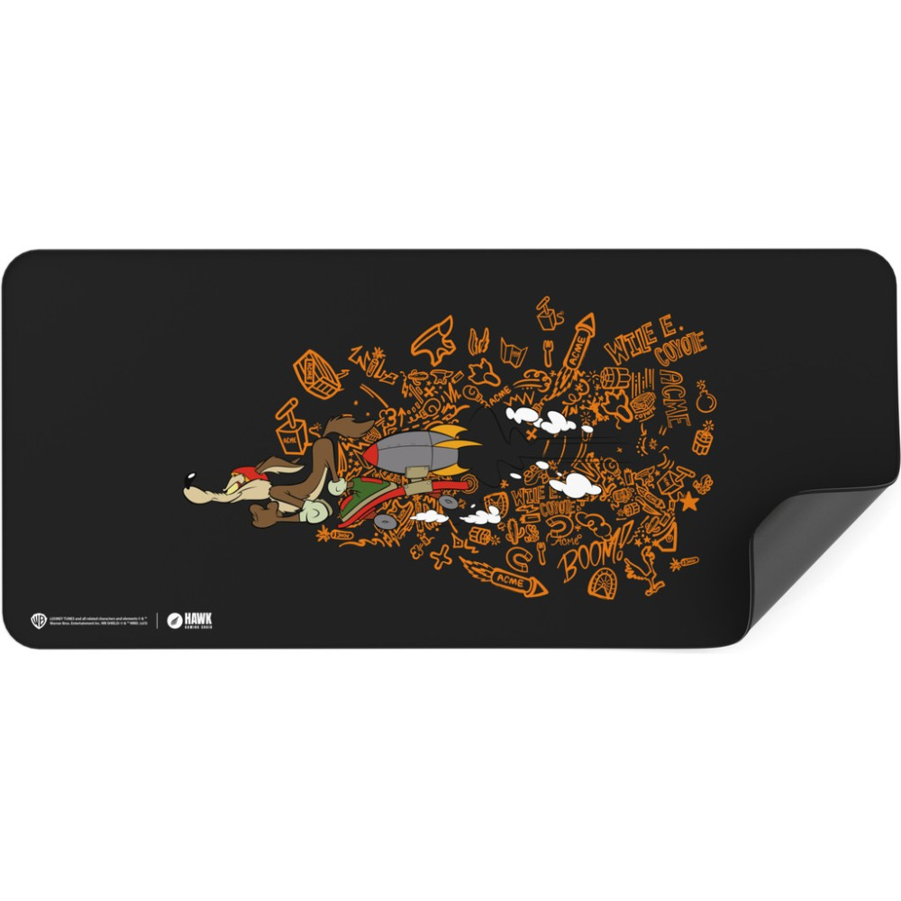 Hawk Gaming Chair Looney Tunes Wile E. Coyote 90X40 Kaymaz Taban 3mm Mouse Pad - Wile E Mouse Pad Fiyatı
